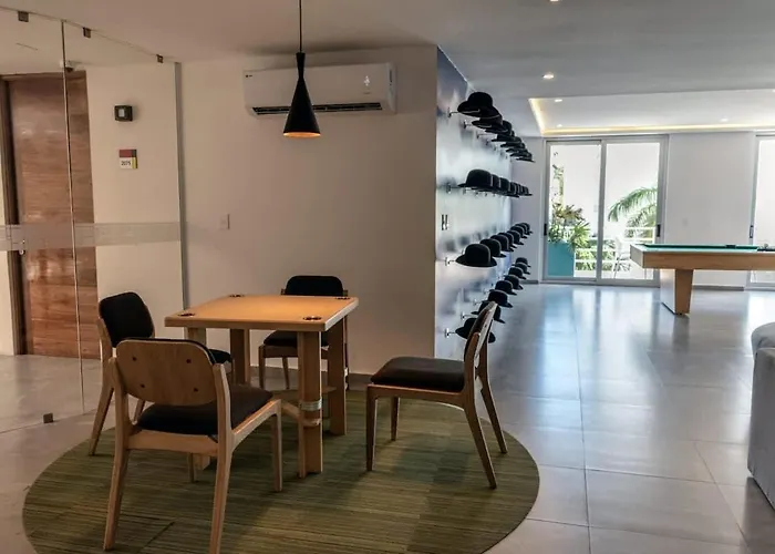 Modern With Pool Gym And Rooftop Views * Playa del Carmen