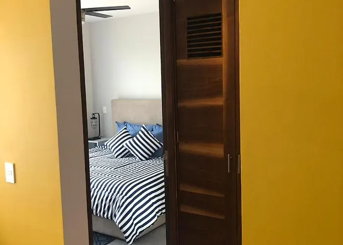 Modern With Pool Gym And Rooftop Views * Playa del Carmen